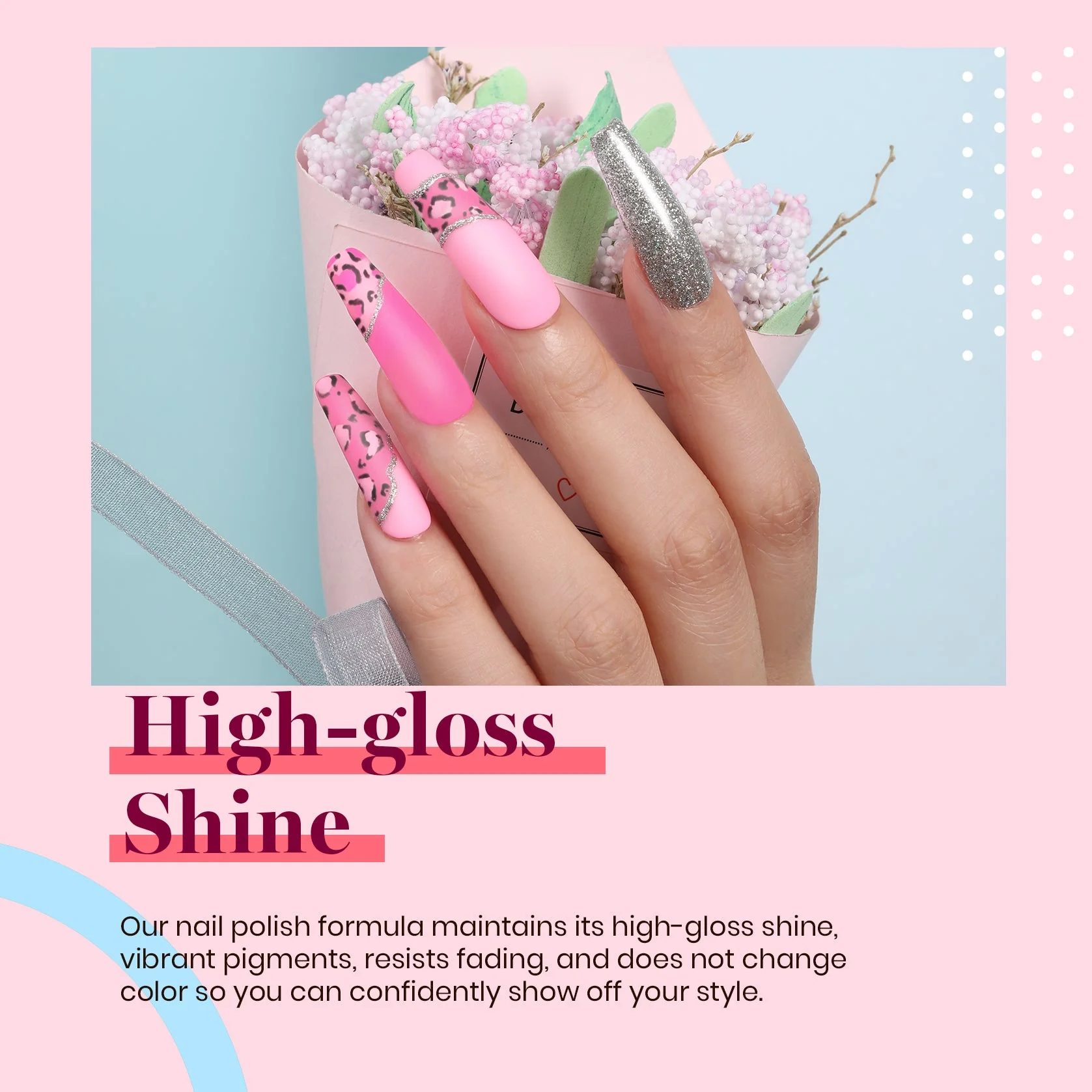 Soft Pink #a734 |15ml Gel Polish - Image 3