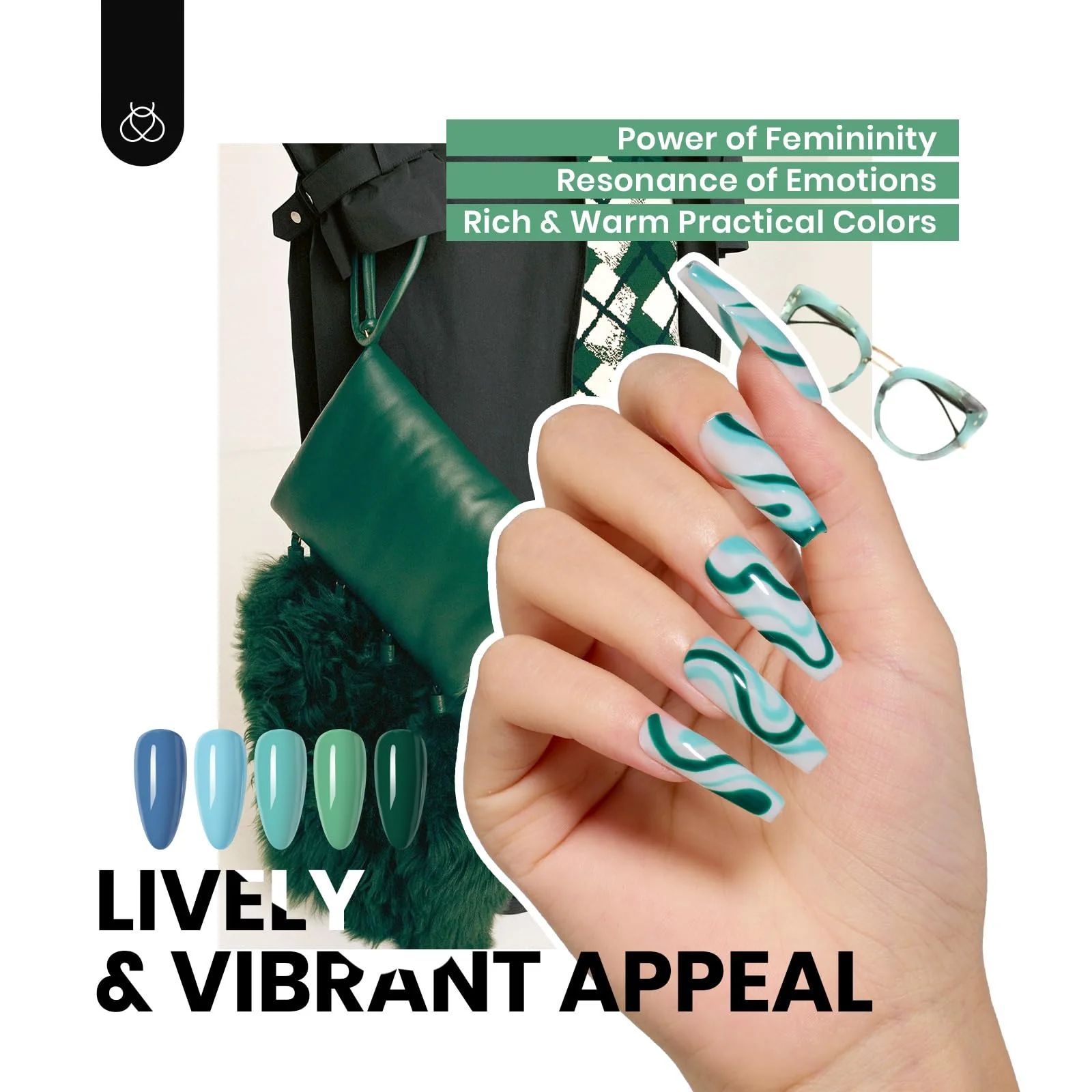 Urban Rhythm - 25 Colors Gel Nail Polish Set - Image 4