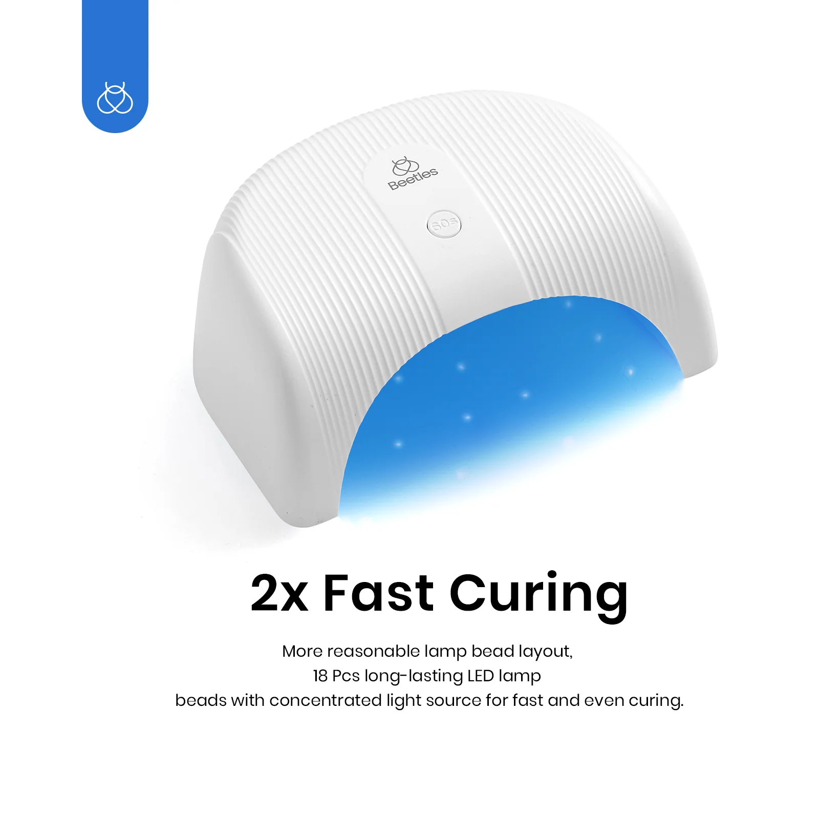 Compact UV LED Nail Lamp: Fast Drying Gel Dryer - Image 4