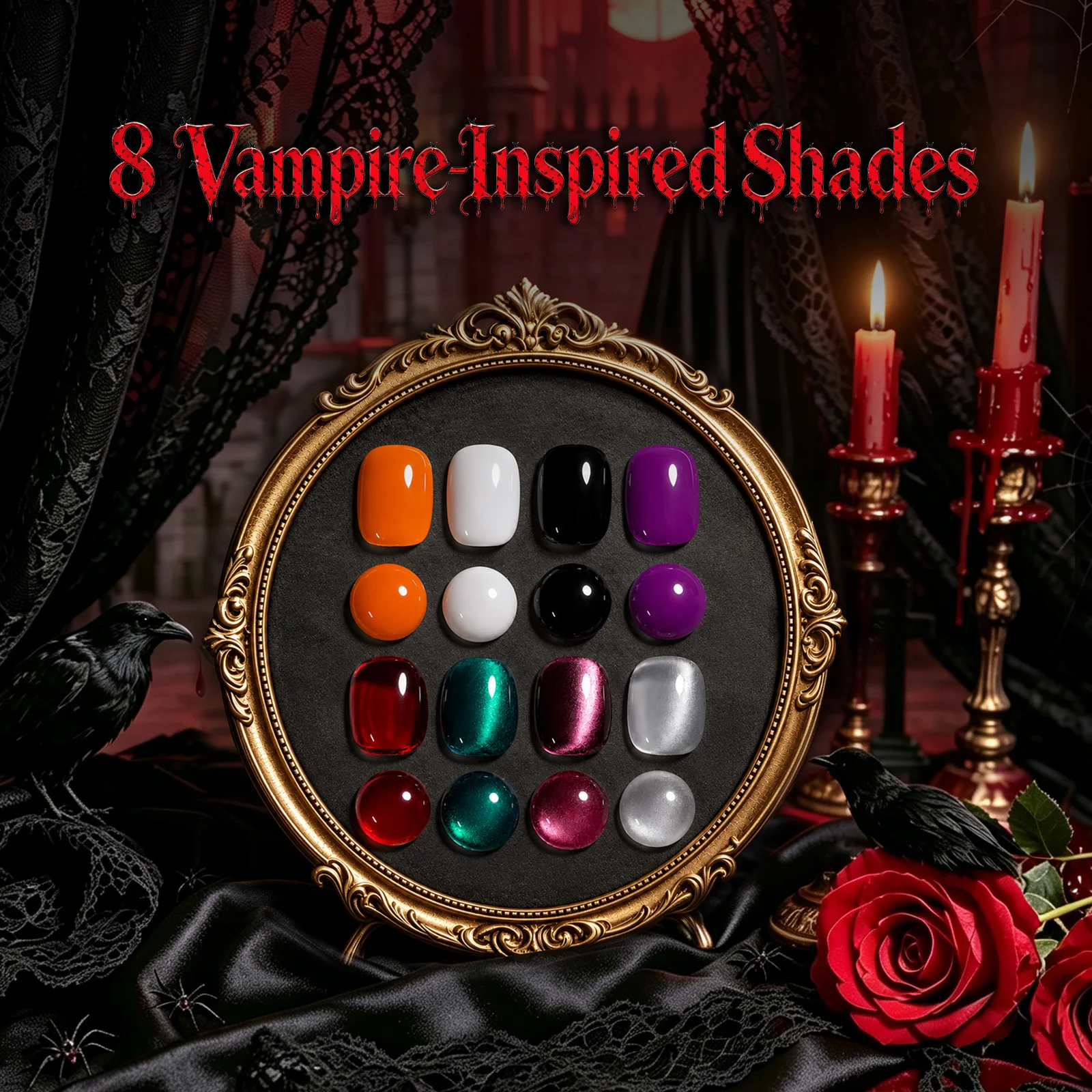 Vampiric Feast - Beetles Halloween HEMA-Free & TPO-Free Nail Kit 2026 Limited Edition Gift Box - Image 5