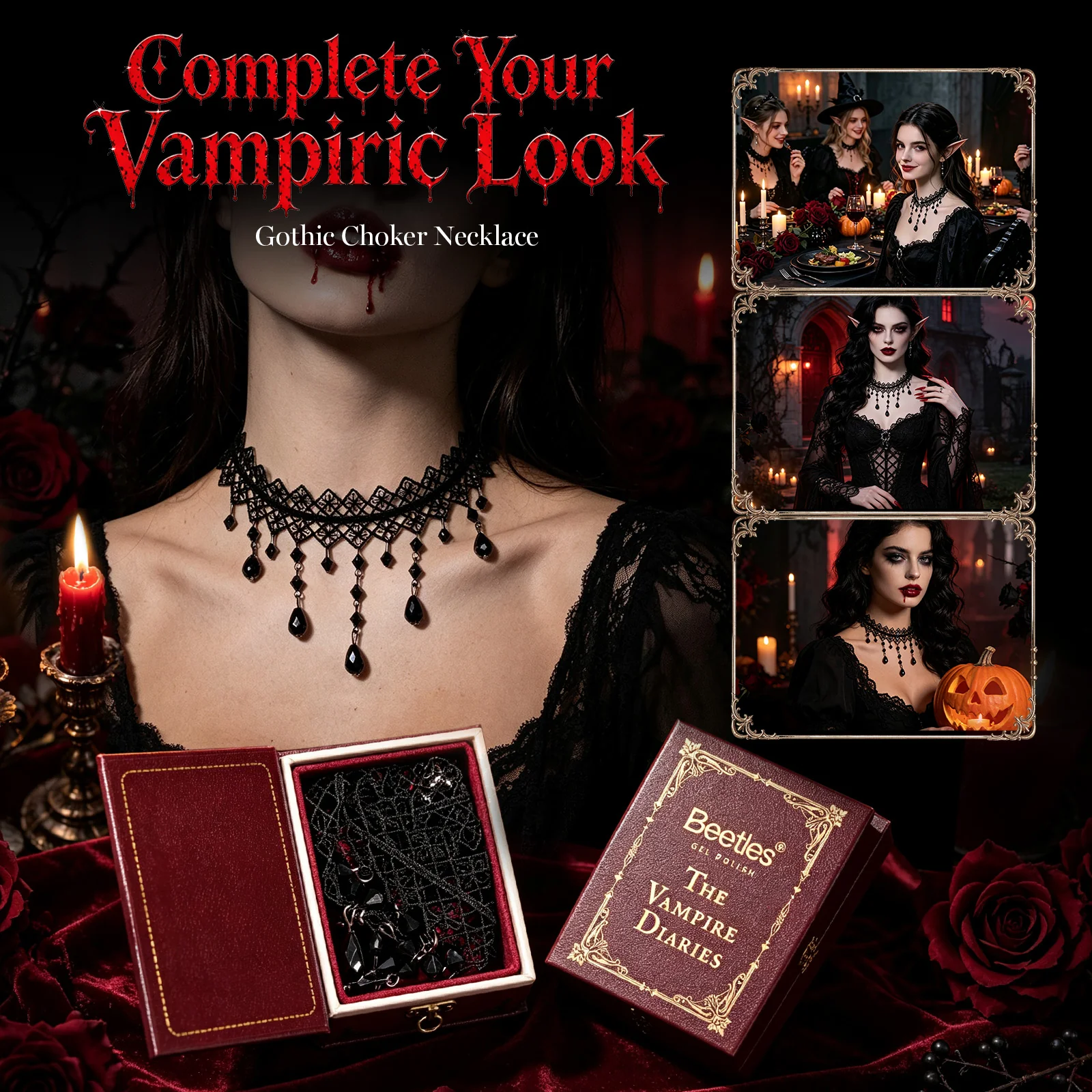 Vampiric Feast - Beetles Halloween HEMA-Free & TPO-Free Nail Kit 2026 Limited Edition Gift Box - Image 8