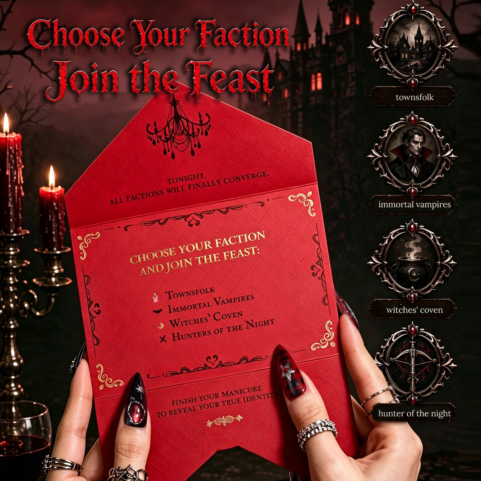 Vampiric Feast - Beetles Halloween HEMA-Free & TPO-Free Nail Kit 2026 Limited Edition Gift Box - Image 9