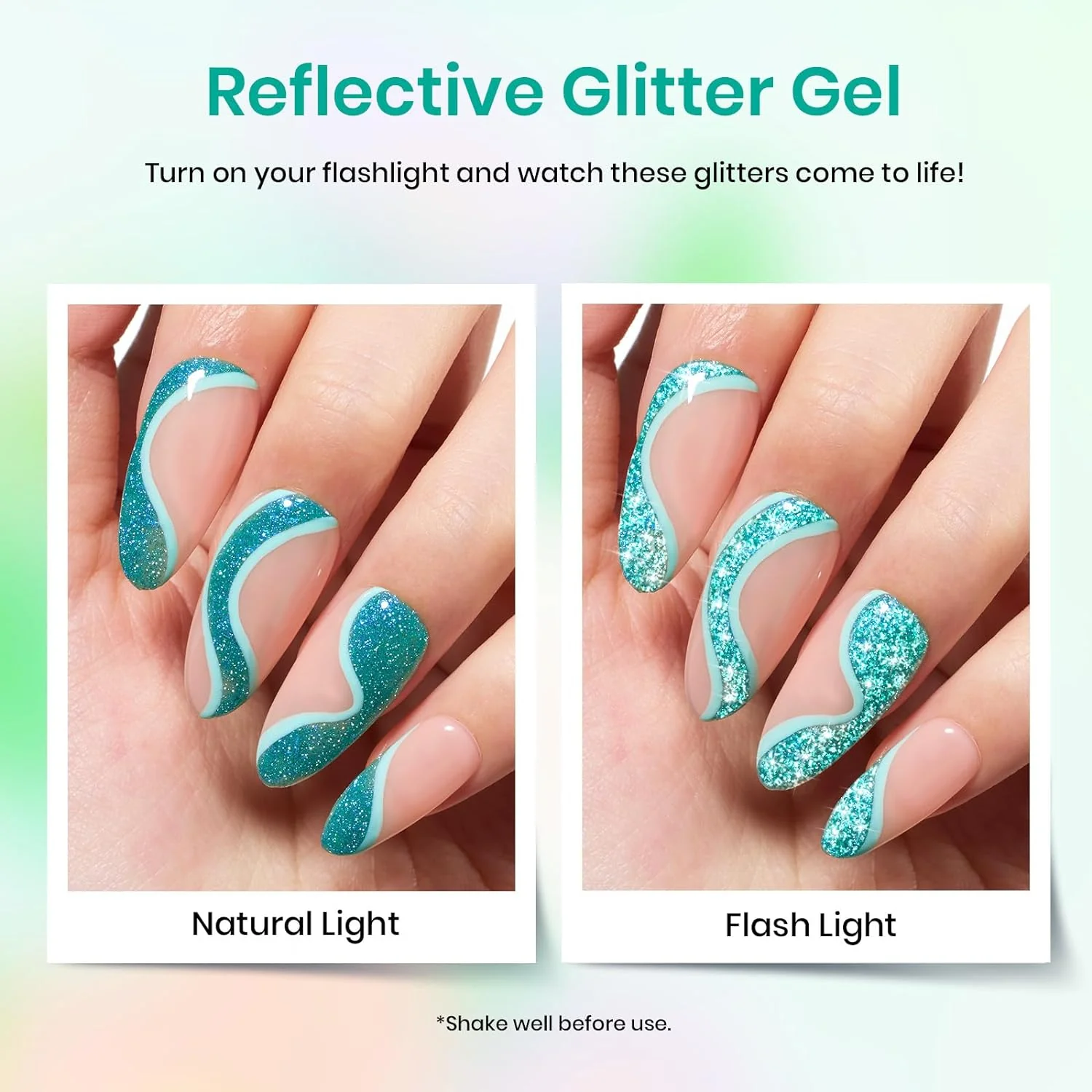 Verse of Flower | 36 Nail Gel Polish Colors Nails with Base Top Coat and Gift Box- 5ml/Each Gel Colors - Image 4