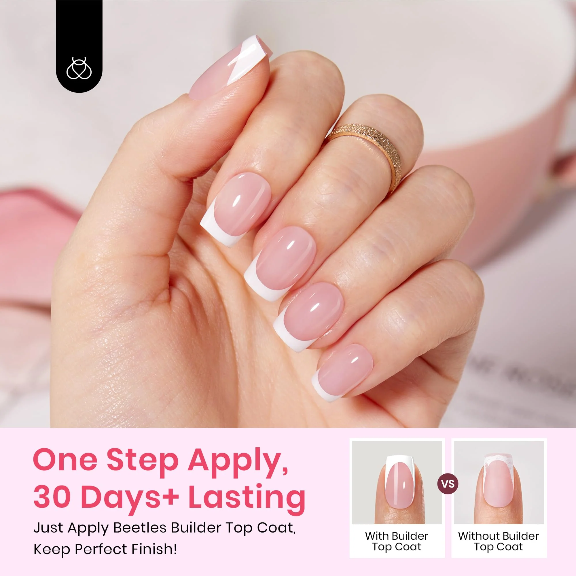 White French Gel Nail Kit  Plus-Lite Kit Tip 150Pcs - Image 3