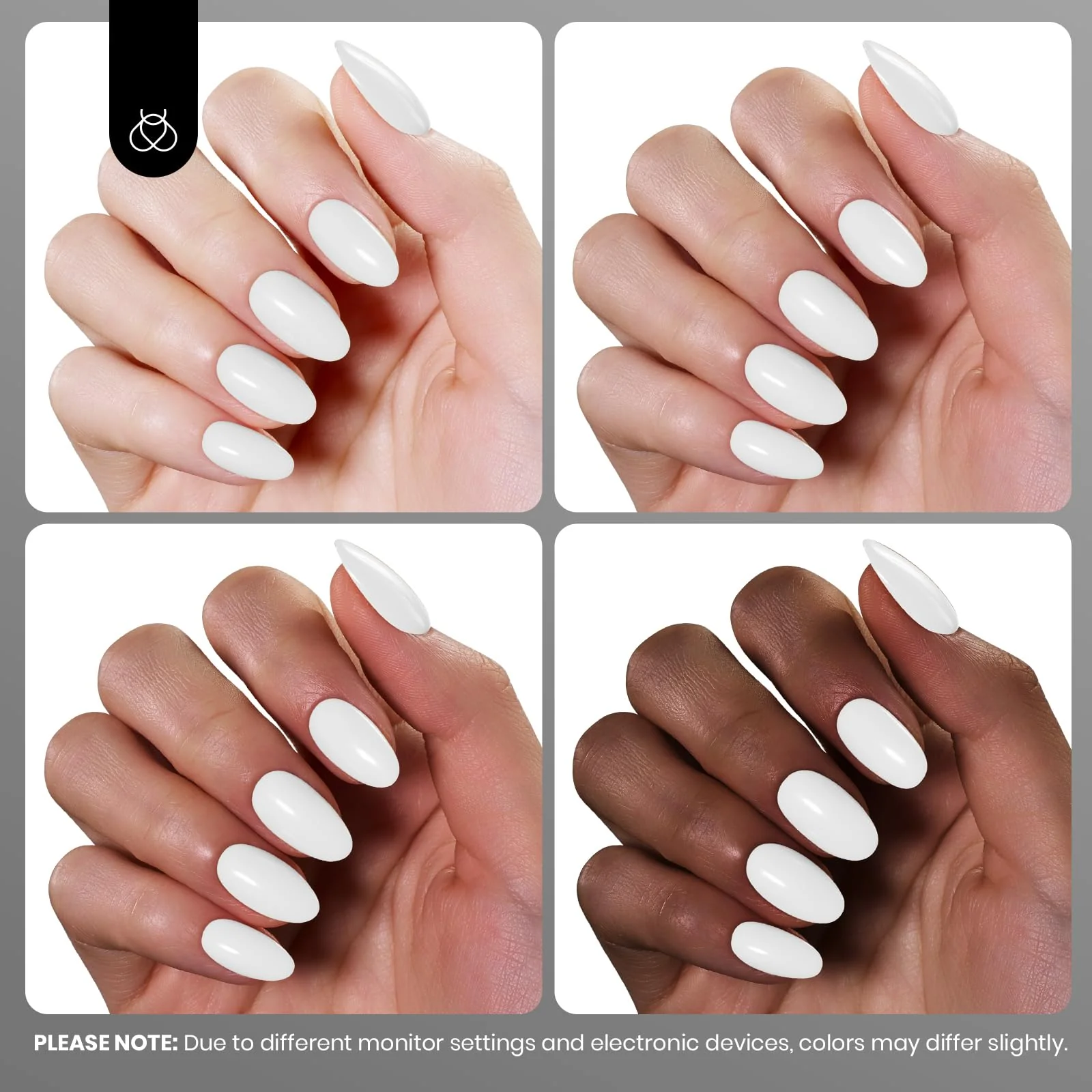 White Gel Polish- Hema-Free French Gel Nail Polish (Each 8ml) - Image 6